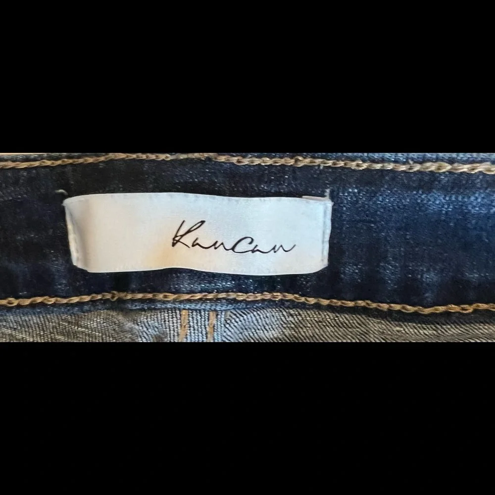 Womens KanCan frayed denim‎ jeans size 5/26 skinny